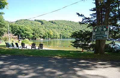 Holiday Point on candlewood lake